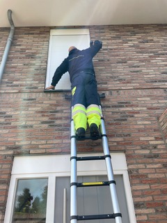 installatie 1e verdieping slaapkamer