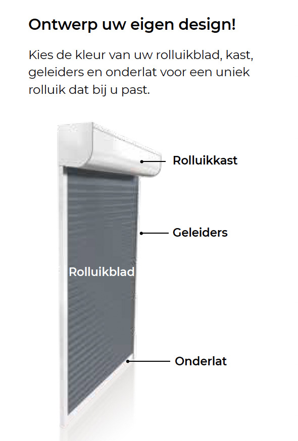 ontwerp uw eigen rolluik