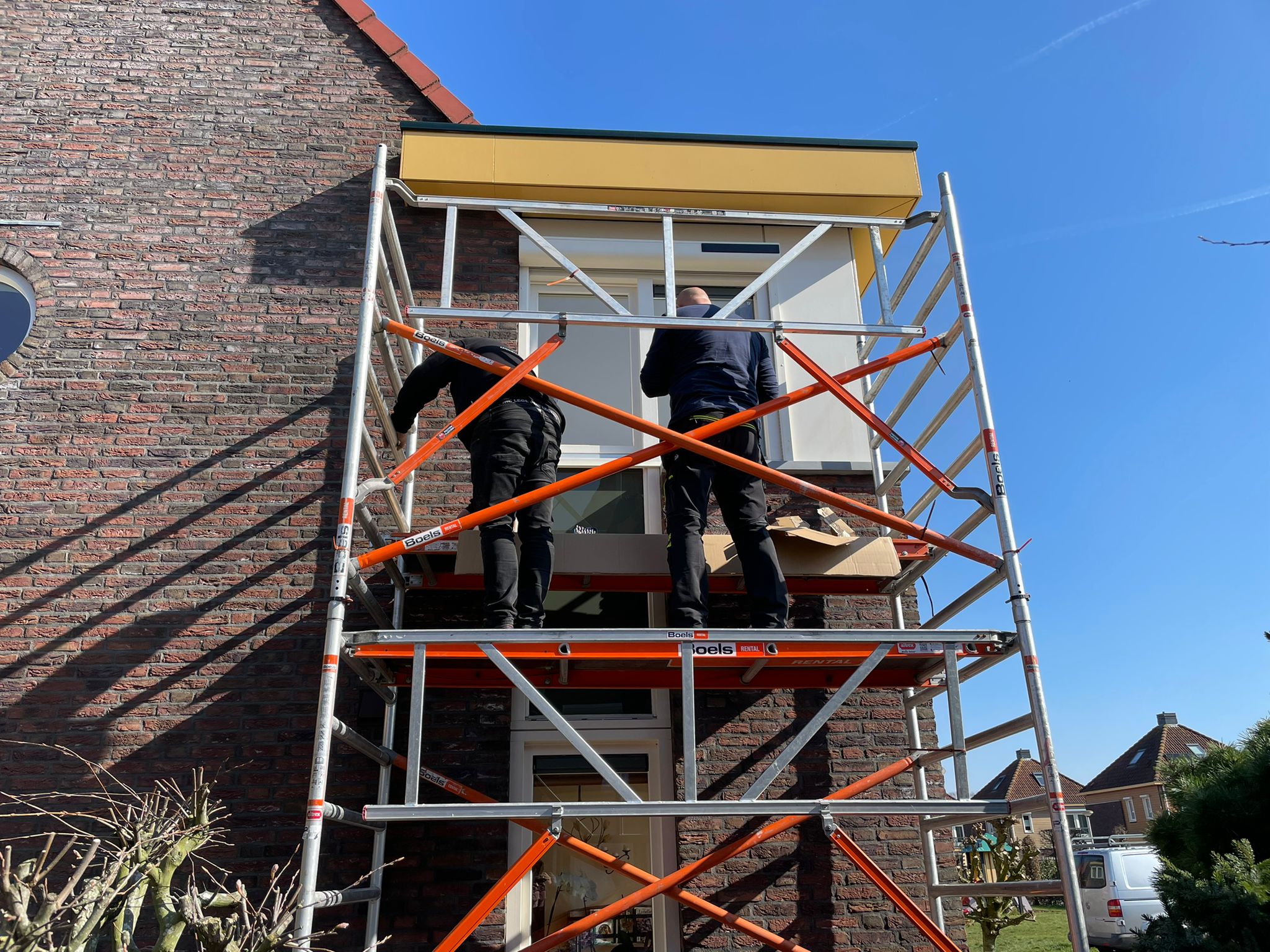 slaapkamer met rolluik